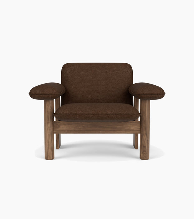 Brasilia Lounge Chair, Low Back, Textile - Audo Bouclé 07