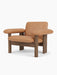 Brasilia Lounge Chair, Low Back, Textile - Dunes Camel 21004