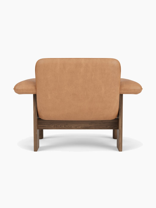 Brasilia Lounge Chair, Low Back, Textile - Dunes Camel 21004
