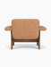 Brasilia Lounge Chair, Low Back, Textile - Dunes Camel 21004