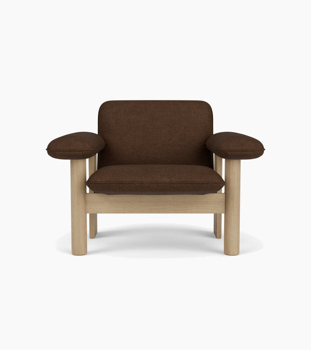 Brasilia Lounge Chair, Low Back, Textile - Audo Bouclé 07
