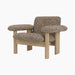 Brasilia Lounge Chair, Low Back, Sheepskin - Sheepskin Sahara