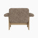 Brasilia Lounge Chair, Low Back, Sheepskin - Sheepskin Sahara