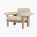 Brasilia Lounge Chair, Low Back, Sheepskin - Sheepskin Nature