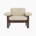 Brasilia Lounge Chair, Low Back, Sheepskin - Sheepskin Nature