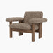 Brasilia Lounge Chair, Low Back, Sheepskin - Sheepskin Sahara