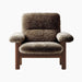 Brasilia Lounge Chair, High Back, Sheepskin - Sheepskin Sahara