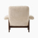 Brasilia Lounge Chair, High Back, Sheepskin - Sheepskin Nature