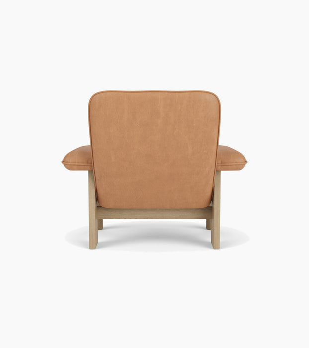 Brasilia Lounge Chair, High Back, Textile - Dunes Camel 21004
