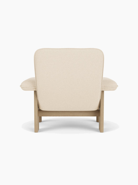 Brasilia Lounge Chair, High Back, Textile - Logan Jasmine