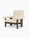 Brasilia Lounge Chair, High Back, Textile - Logan Jasmine