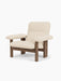 Brasilia Lounge Chair, High Back, Textile - Logan Jasmine