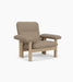 Brasilia Lounge Chair, High Back, Textile - Logan Flint