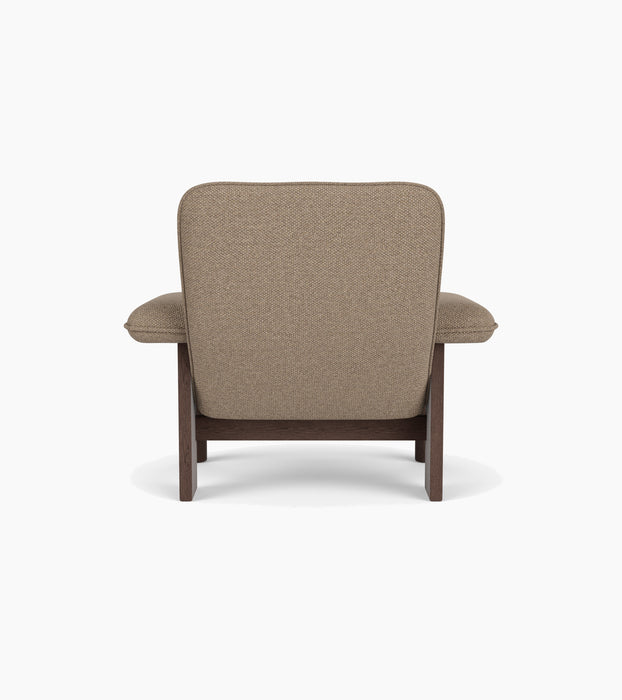 Brasilia Lounge Chair, High Back, Textile - Logan Flint