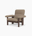 Brasilia Lounge Chair, High Back, Textile - Logan Flint