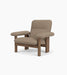 Brasilia Lounge Chair, High Back, Textile - Logan Flint