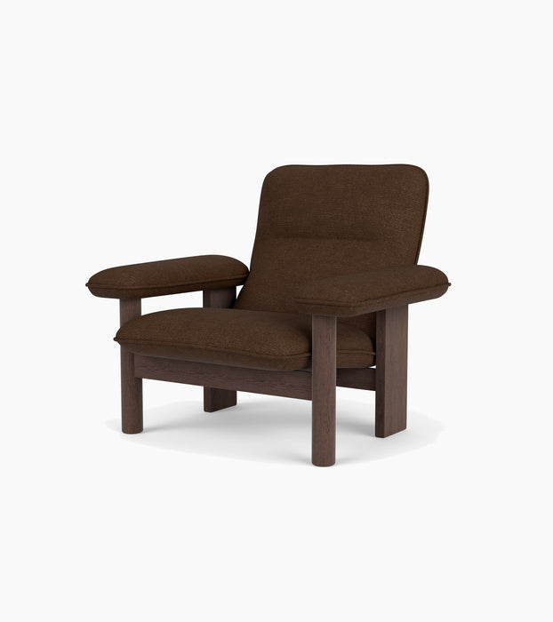 Brasilia Lounge Chair, High Back, Textile - Audo Bouclé 07