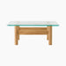 Brasilia Lounge Table - Natural Oak