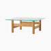 Brasilia Lounge Table - Natural Oak