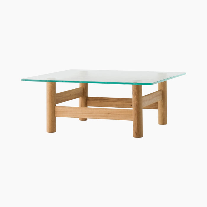 Brasilia Lounge Table - Natural Oak