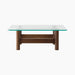 Brasilia Lounge Table - Dark Stained Oak