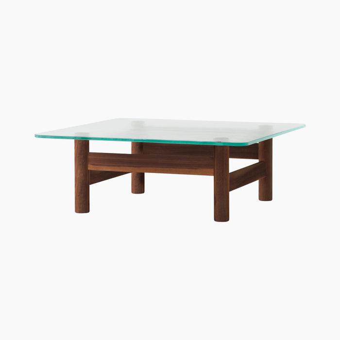 Brasilia Lounge Table - Walnut