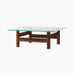 Brasilia Lounge Table - Walnut