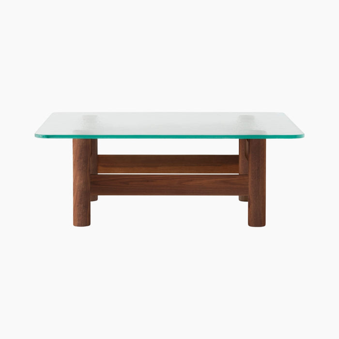 Brasilia Lounge Table - Walnut