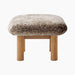 Brasilia Ottoman, Sheepskin - Sheepskin Sahara