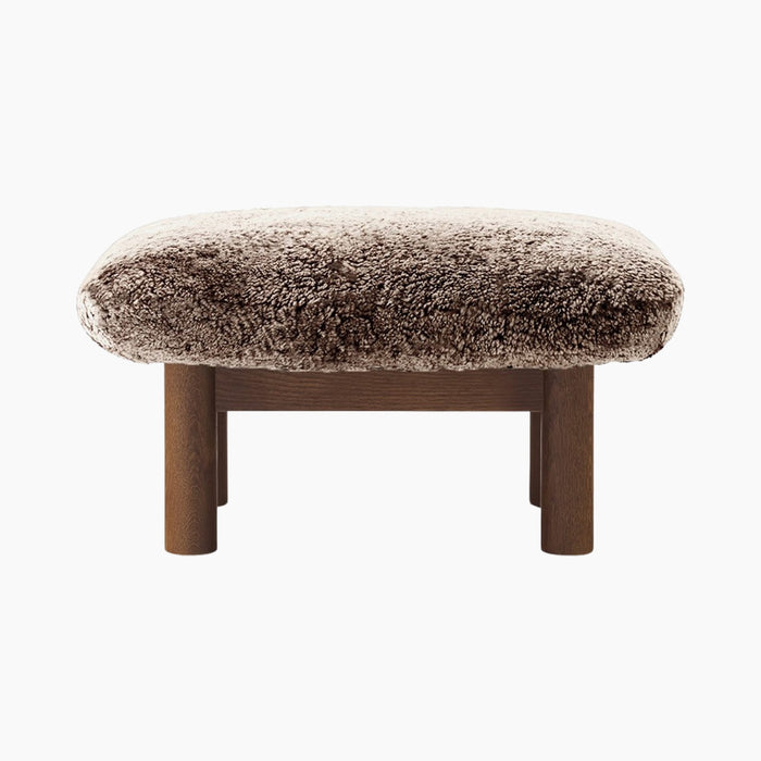 Brasilia Ottoman, Sheepskin - Sheepskin Sahara