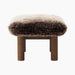 Brasilia Ottoman, Sheepskin - Sheepskin Sahara