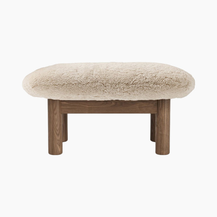 Brasilia Ottoman, Sheepskin - Sheepskin Nature