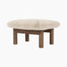 Brasilia Ottoman, Sheepskin - Sheepskin Nature