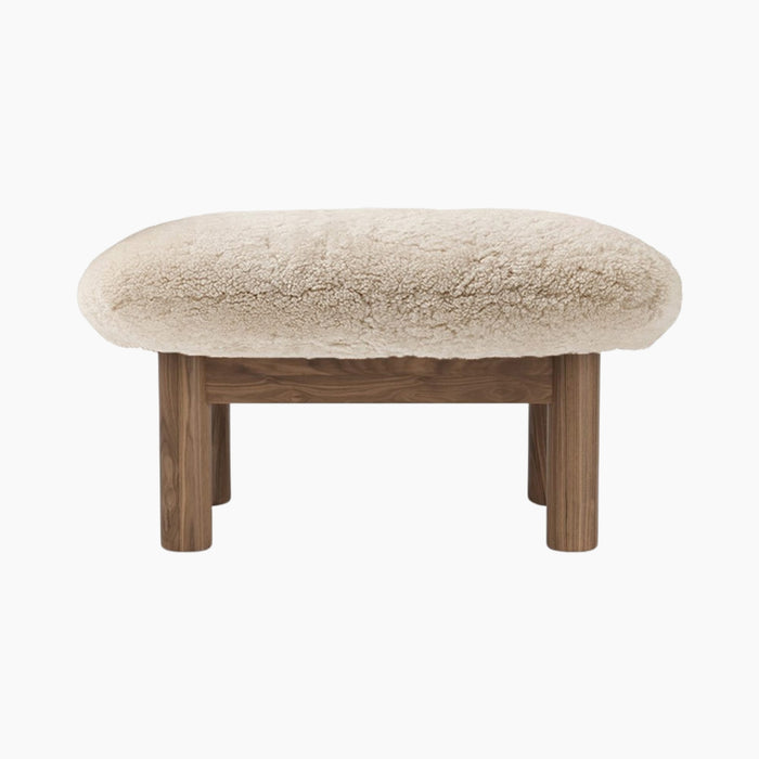Brasilia Ottoman, Sheepskin - Sheepskin Nature