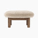 Brasilia Ottoman, Sheepskin - Sheepskin Nature