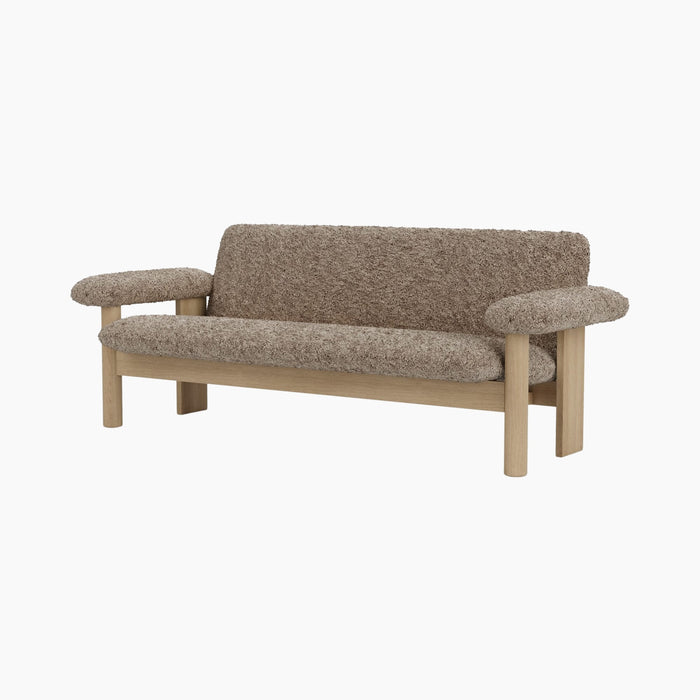 Brasilia Sofa, Sheepskin - Sheepskin Sahara