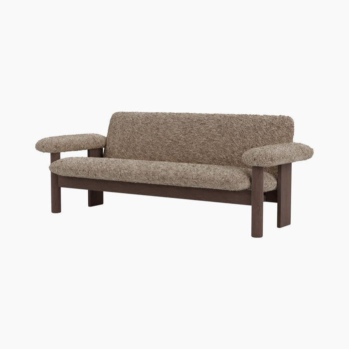 Brasilia Sofa, Sheepskin - Sheepskin Sahara