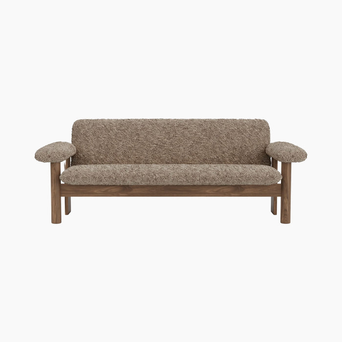 Brasilia Sofa, Sheepskin - Sheepskin Sahara