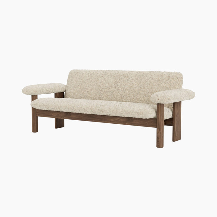 Brasilia Sofa, Sheepskin - Sheepskin Nature