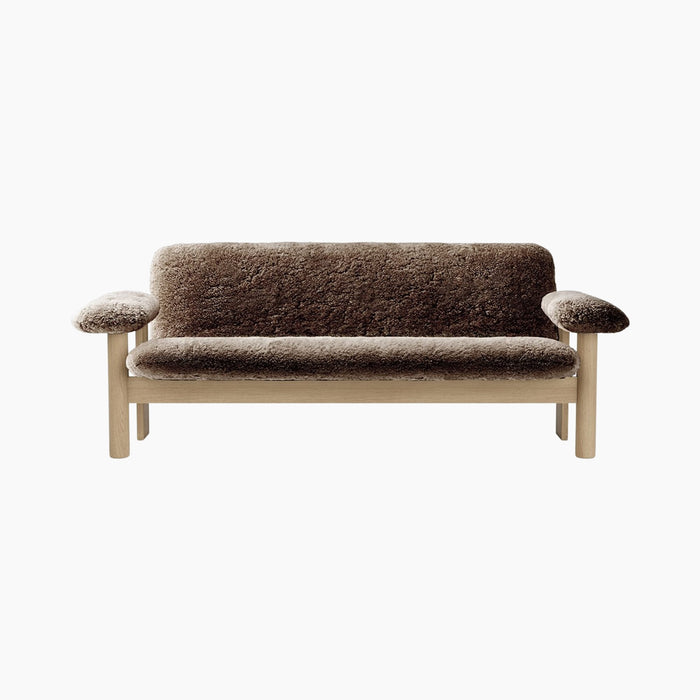 Brasilia Sofa, Sheepskin - Sheepskin Root