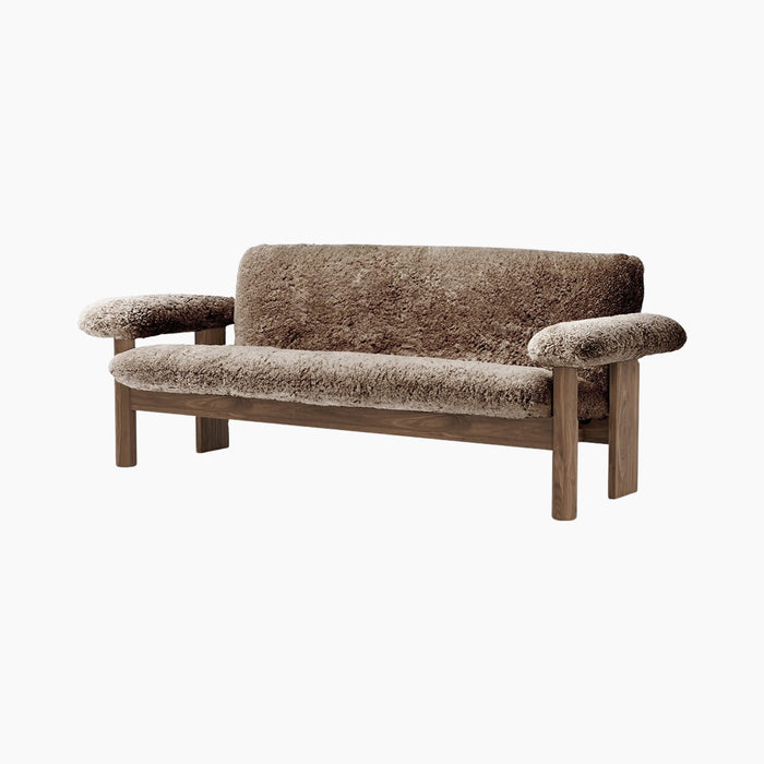 Brasilia Sofa, Sheepskin - Sheepskin Root