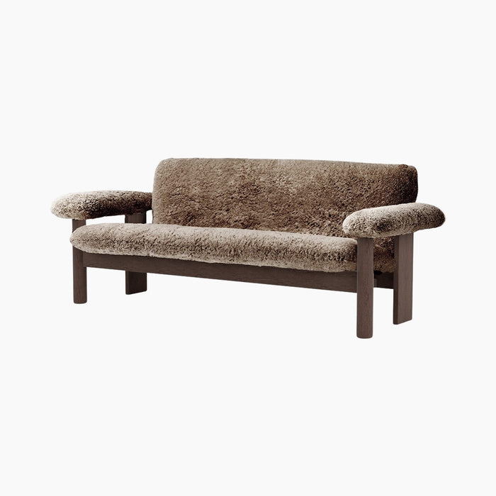 Brasilia Sofa, Sheepskin - Sheepskin Root