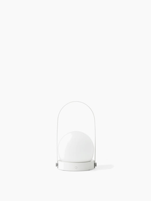 Carrie Table Lamp, Portable - White