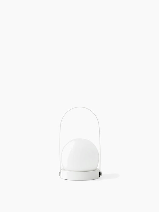Carrie Table Lamp, Portable - White