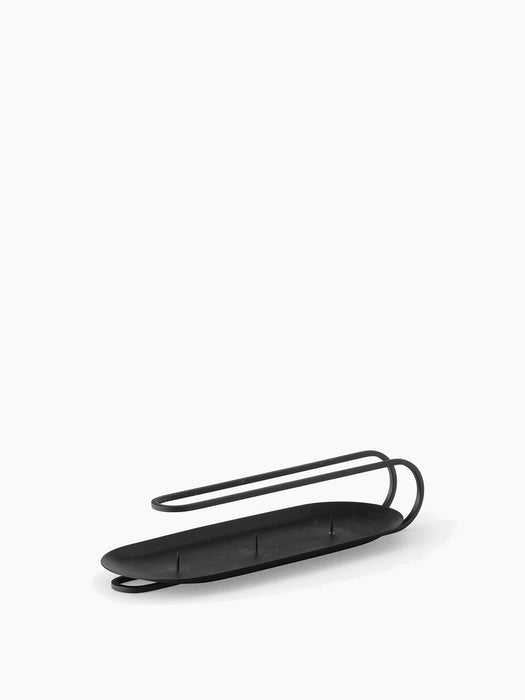 Clip Candle Holder, Table - Black