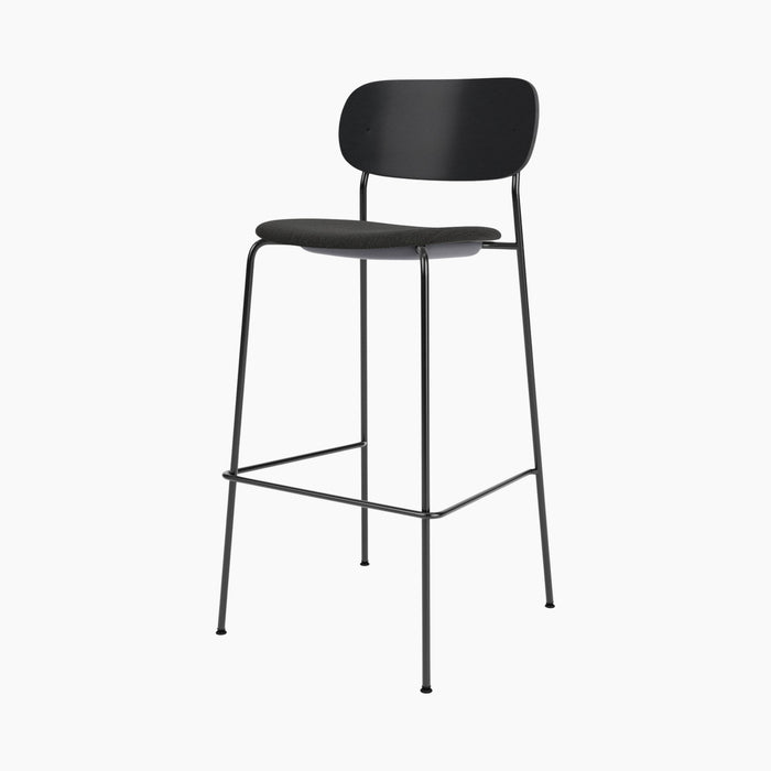 Co Bar Chair, Seat Upholstered - Re-wool 0198