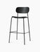 Co Bar Chair, Veneer - Black Oak