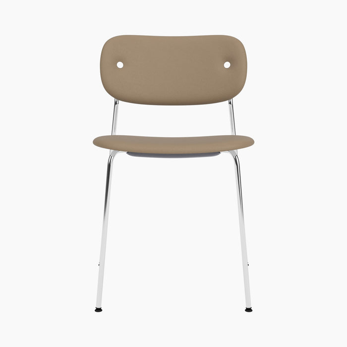 Co Dining Chair, fully upholstered, Chrome - Sierra 1611