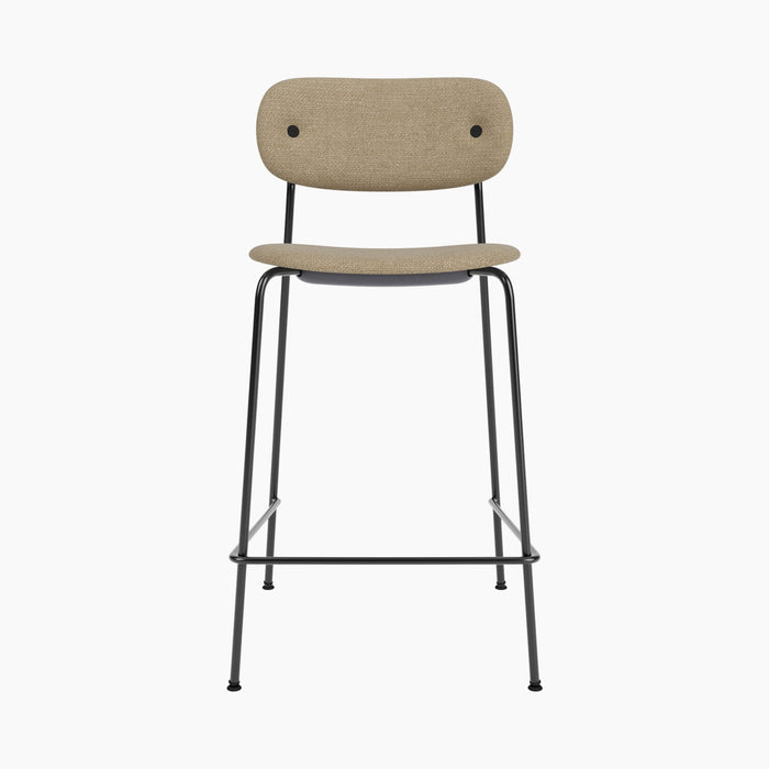 Co Counter Chair, Fully Upholstered - Audo Bouclé 02