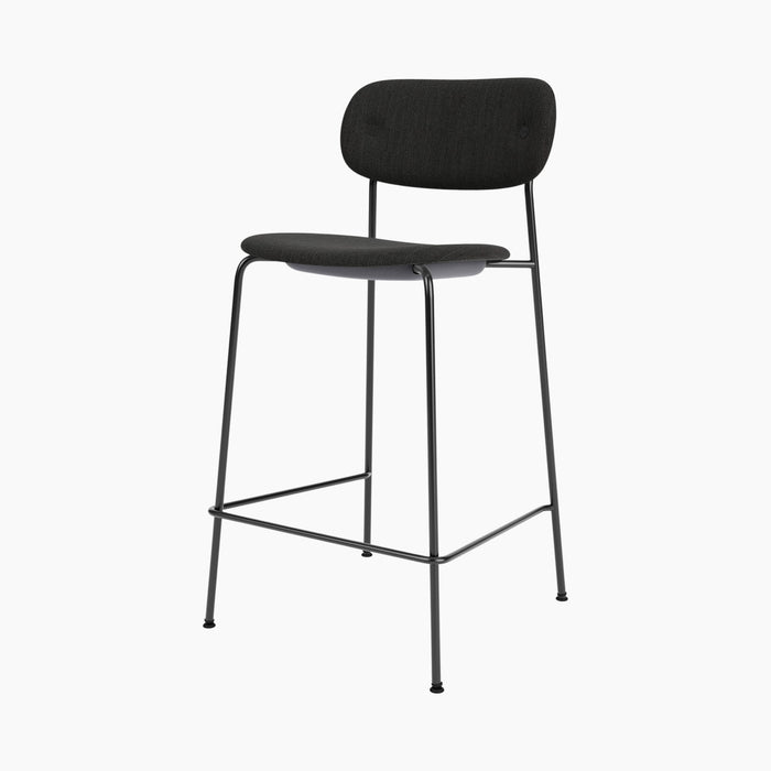 Co Counter Chair, Fully Upholstered - Re-wool 0198
